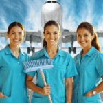 personal de limpieza para aeropuerto